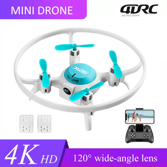 Kids And Beginners Mini Drone V5 RC Quadcopter With 1080P HD Wide Angle Camera