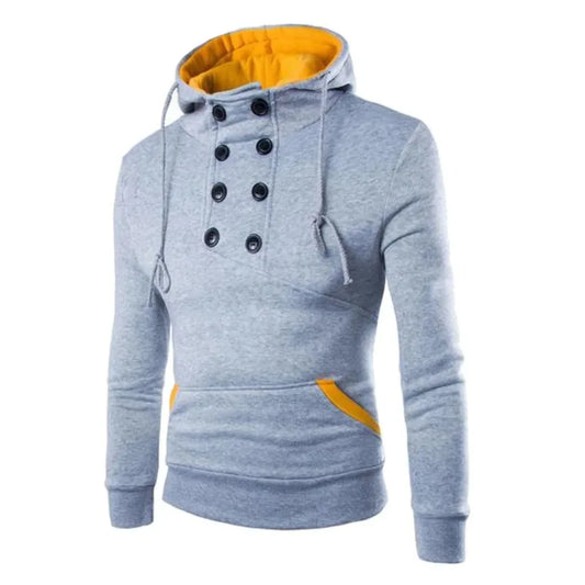 Men's Hoodie Sweatshirts - Pullover style for spring and autumn. Slim fit and casual design. Perfect for everyday wear!