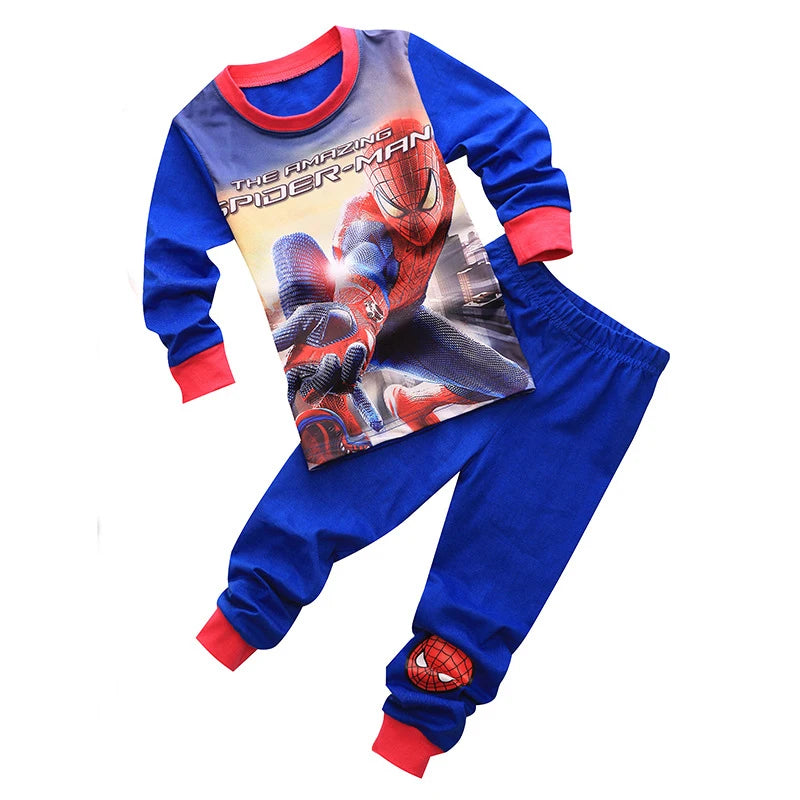 The Hulk Collection offers free shipping on their Spiderman and Boys Girls Cartoon Long Sleeve Sleepwear 2-7T set.