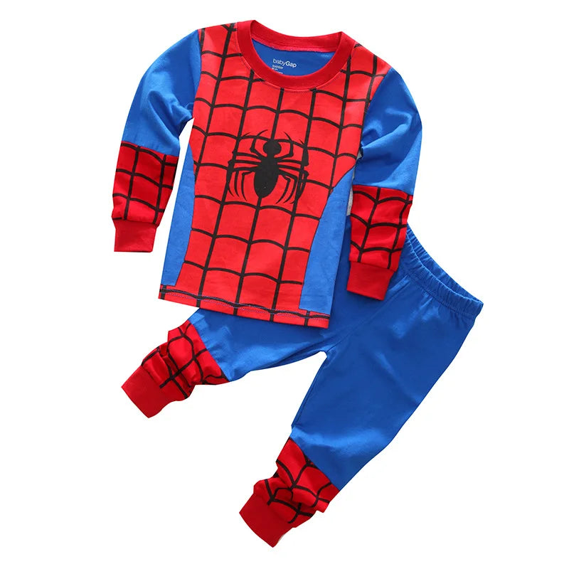 The Hulk Collection offers free shipping on their Spiderman and Boys Girls Cartoon Long Sleeve Sleepwear 2-7T set.