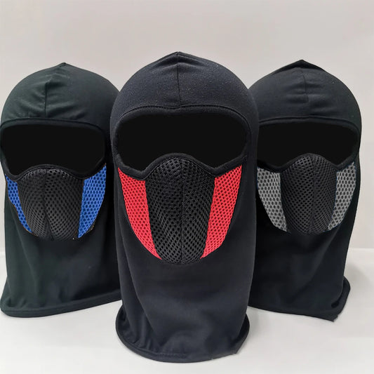 Full Face Mask Cycling Windproof Headgear Motorcycle Breathable Outdoor Sports Men CS Mask Head Cover Hat