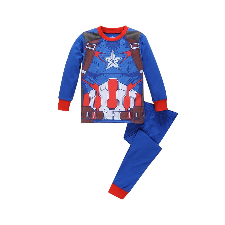 The Hulk Collection offers free shipping on their Spiderman and Boys Girls Cartoon Long Sleeve Sleepwear 2-7T set.