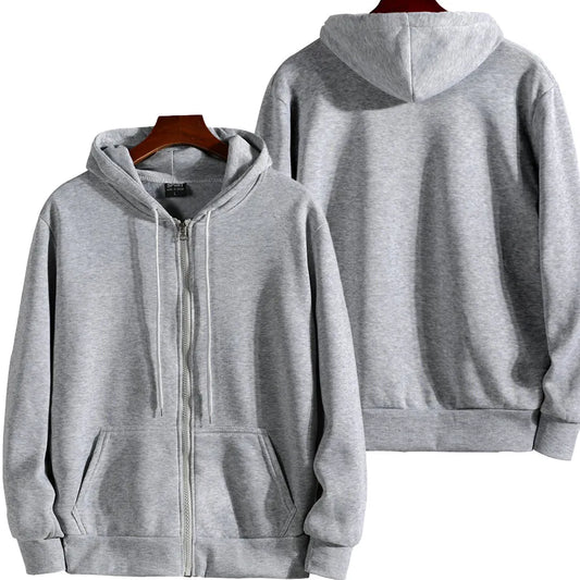 New Zipper Hoodies Women/Men Fashion Long Sleeve Hooded Sweatshirt