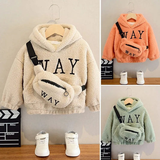 Kids' Hoodies and Sweatshirts for Ages 2-9: Warm Fleece Tops for Autumn and Winter. Stylish Long Sleeve Pullover Sweaters for Boys and Girls. Perfect for Children’s Clothing!