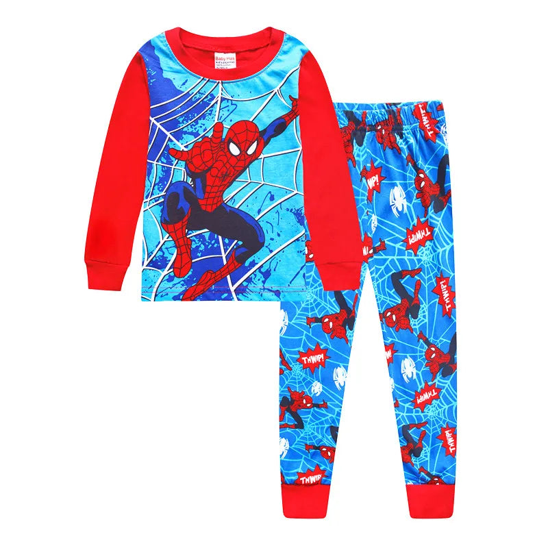 The Hulk Collection offers free shipping on their Spiderman and Boys Girls Cartoon Long Sleeve Sleepwear 2-7T set.