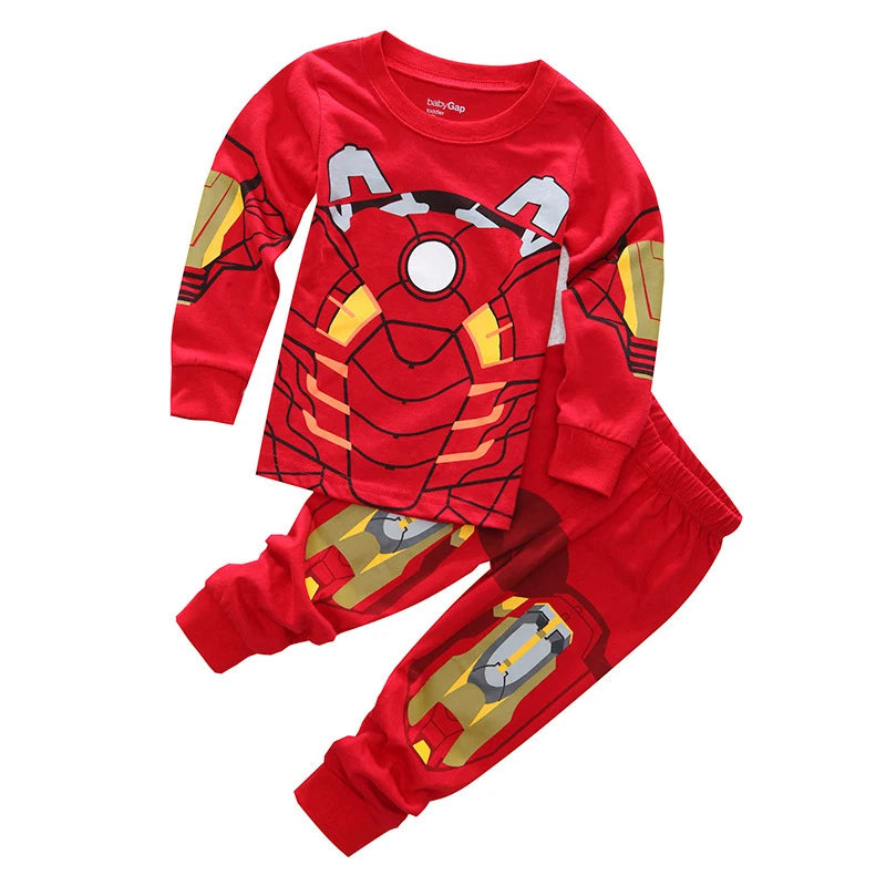 The Hulk Collection offers free shipping on their Spiderman and Boys Girls Cartoon Long Sleeve Sleepwear 2-7T set.