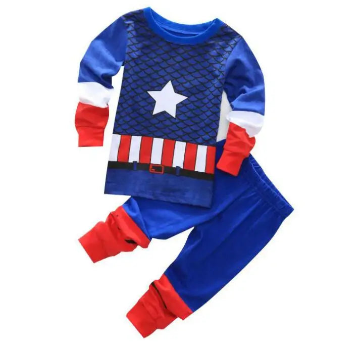 The Hulk Collection offers free shipping on their Spiderman and Boys Girls Cartoon Long Sleeve Sleepwear 2-7T set.