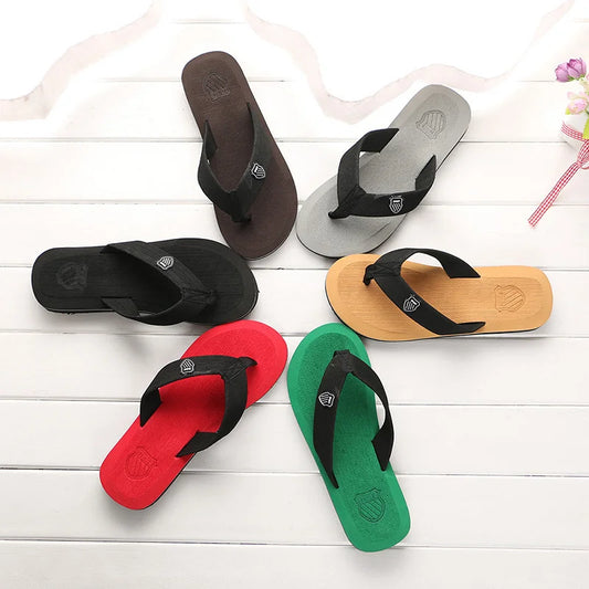 New Shoes Men Summer Men Flip Flops High Quality Beach Sandals Anti-slip