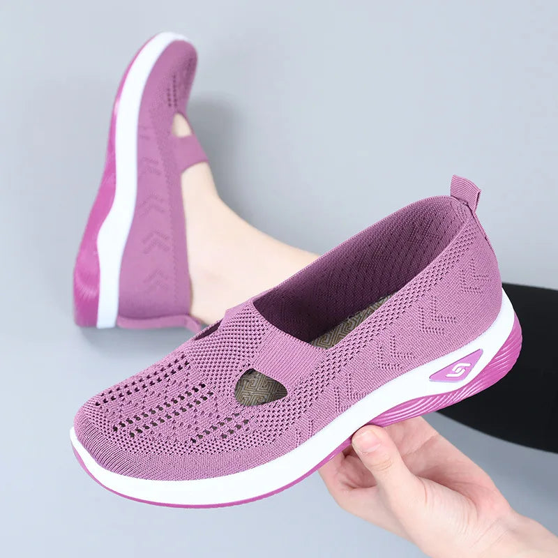 Women's New Summer Shoes Mesh Breathable Sneakers