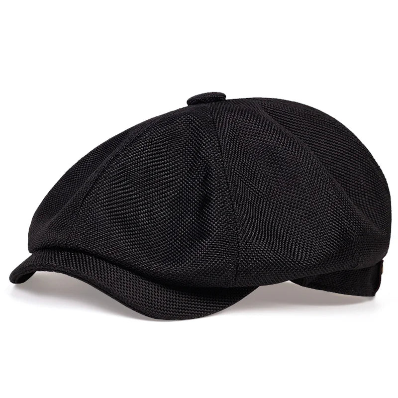 Men Casual Newsboy Hat Spring Autumn Retro Beret Hats