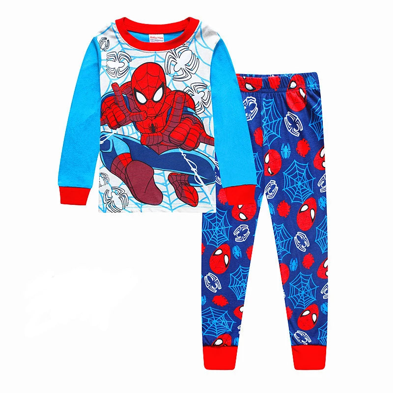 The Hulk Collection offers free shipping on their Spiderman and Boys Girls Cartoon Long Sleeve Sleepwear 2-7T set.