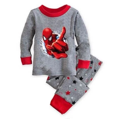 The Hulk Collection offers free shipping on their Spiderman and Boys Girls Cartoon Long Sleeve Sleepwear 2-7T set.