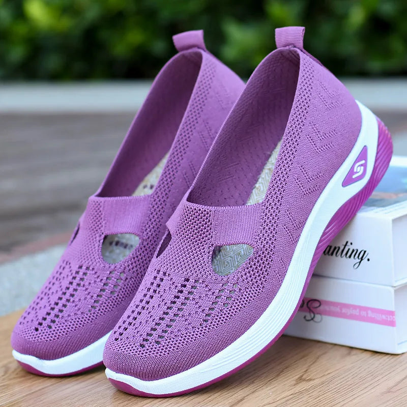 Women's New Summer Shoes Mesh Breathable Sneakers